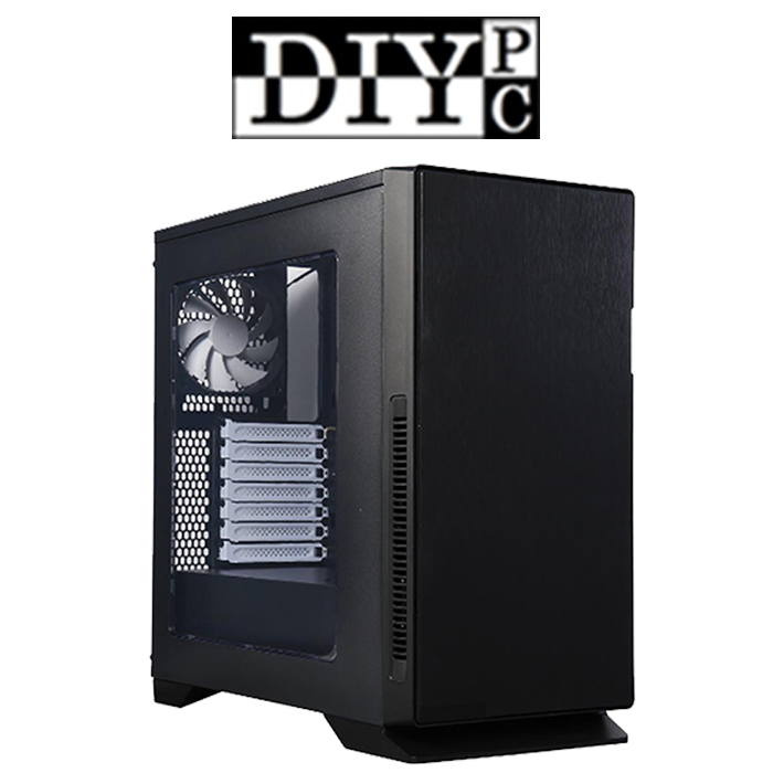 DIYPC silence bk computer case exterior