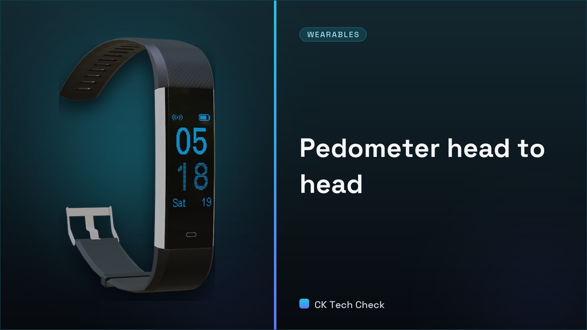 Pedometer Head to Head - CK Tech Check