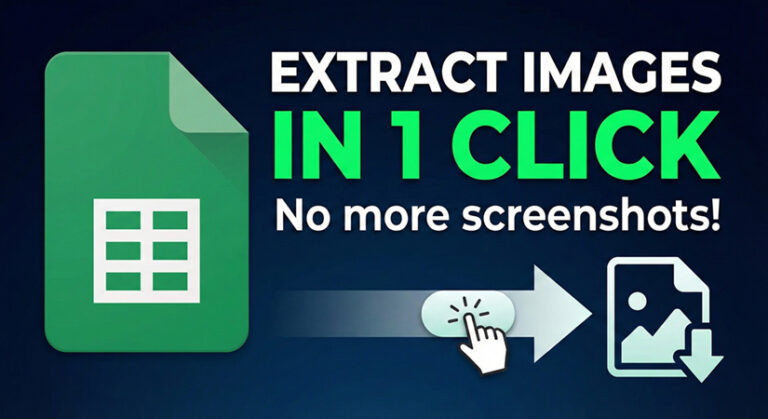 Save Images from Google Sheets In One Easy Step