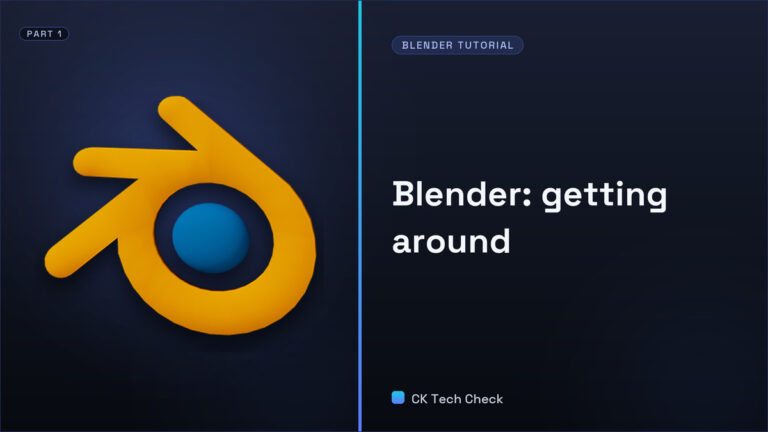Learning Blender after SketchUp - Part 1