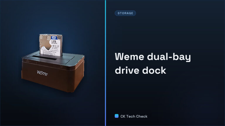 WEme Dual-Bay Dock & Cloning Review