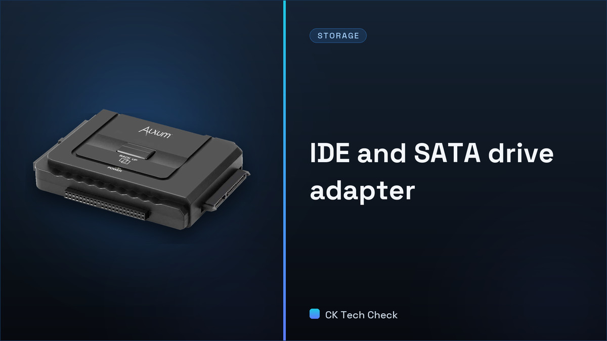 Weme IDE/SATA Adapter Showcase - CK Tech Check
