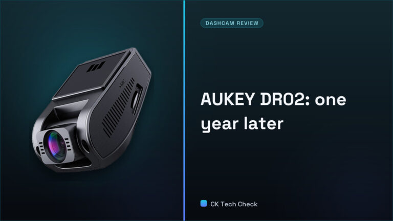 AUKEY DR02 Dash Cam Review One Year Follow Up