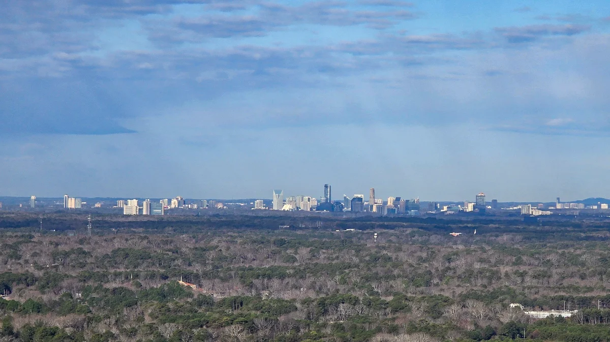 Samsung S24 Ultra at 5x zoom on the Atlanta skyline