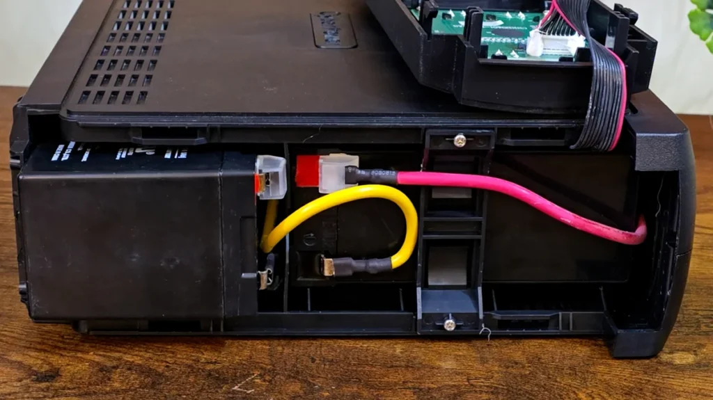 Battery orientation