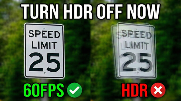 Why I Turn HDR OFF on My New Dashcam