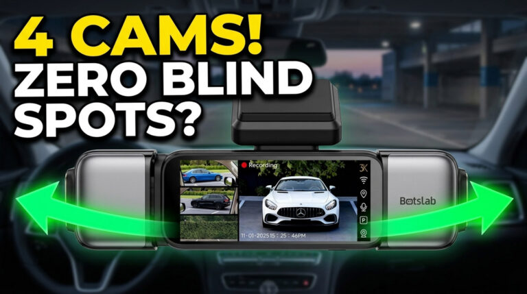 Botslab G980H Review: The Ultimate 4-Channel Dash Cam?