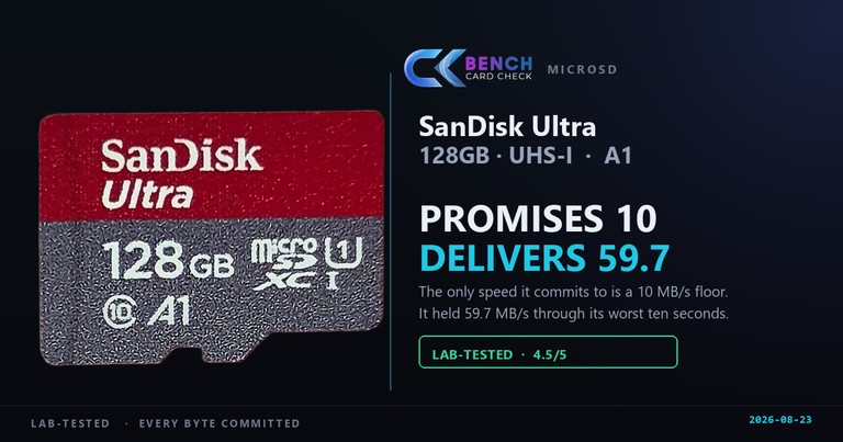 SanDisk Ultra 128GB Review: Promises Little, Beats It All