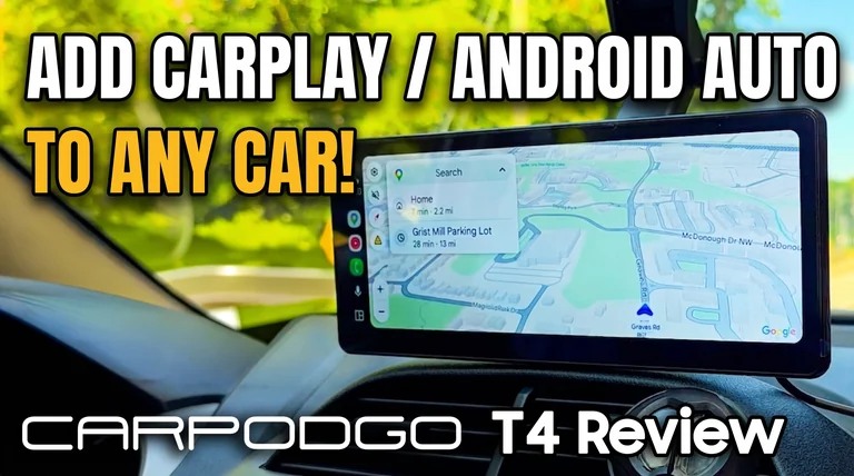 CarpodGo T4 Review: CarPlay in a Car With No Bluetooth